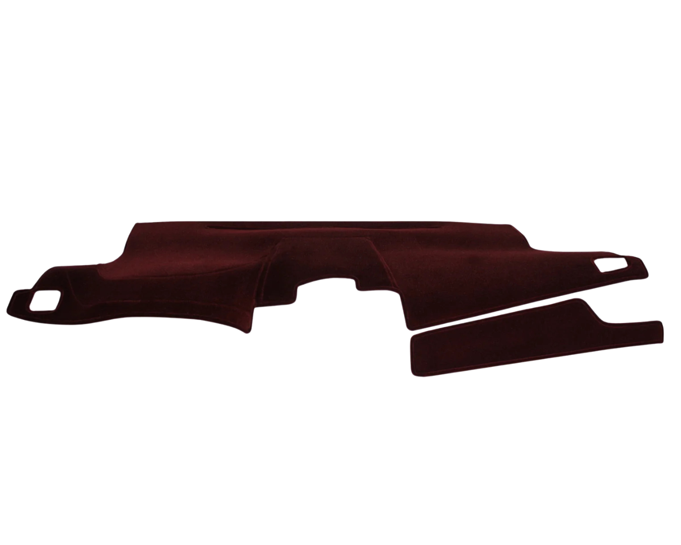 Custom Fit Velour Dashboard Cover - Wine