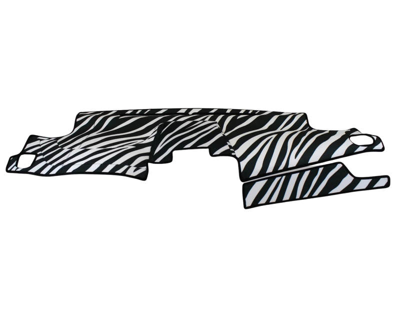 Custom Fit Velour Dashboard Cover - Zebra