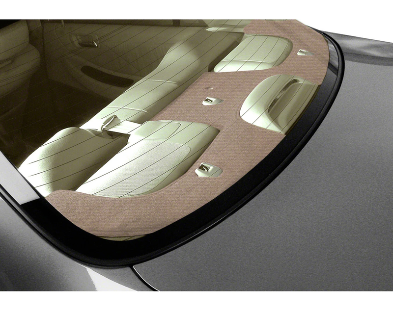 Custom Fit Velour Rear Deck Cover - Beige