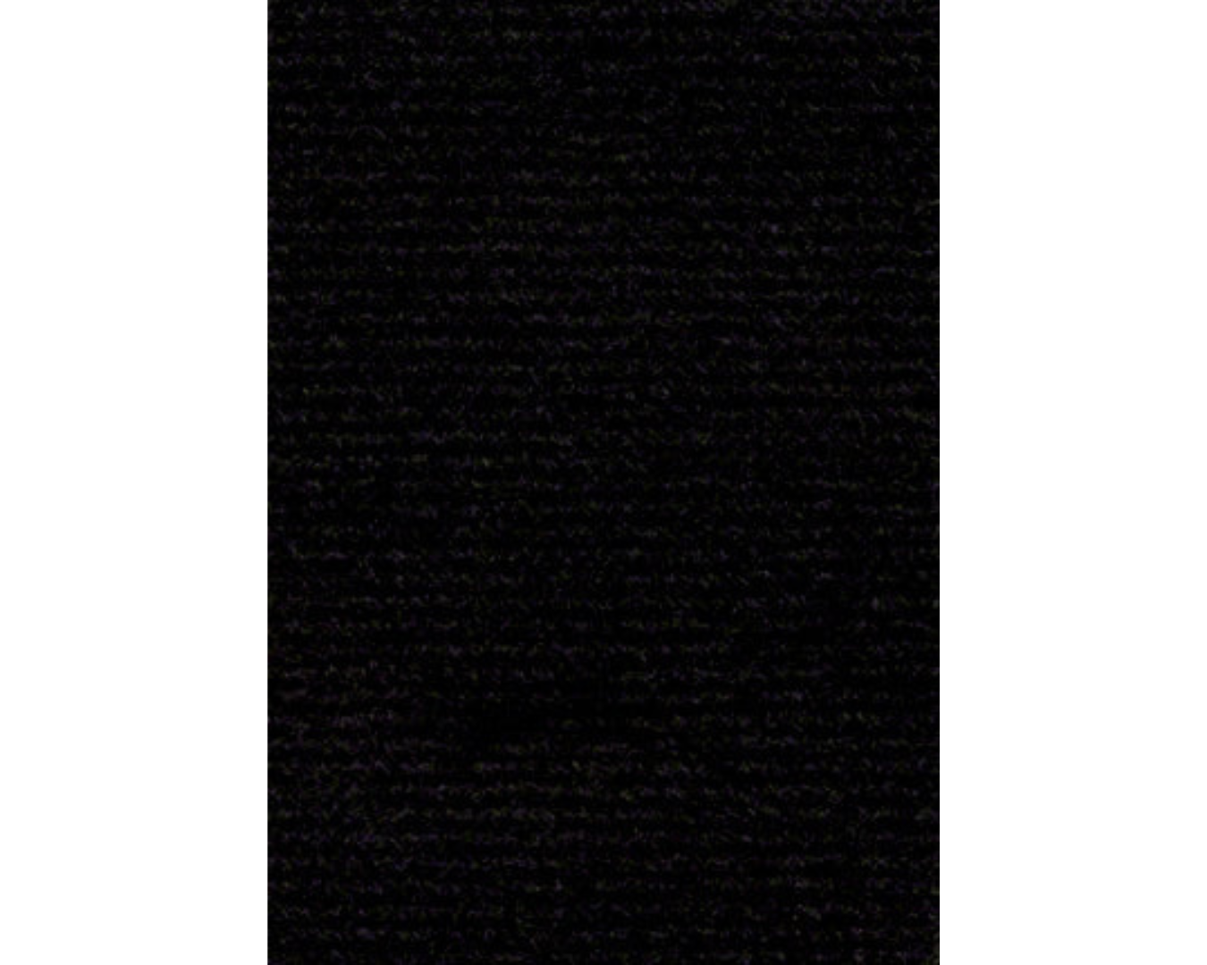 Custom Fit Velour Rear Deck Cover - Black