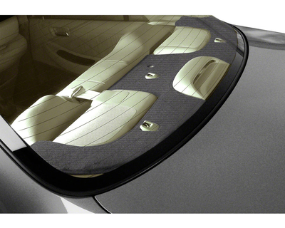Custom Fit Velour Rear Deck Cover - Charcoal