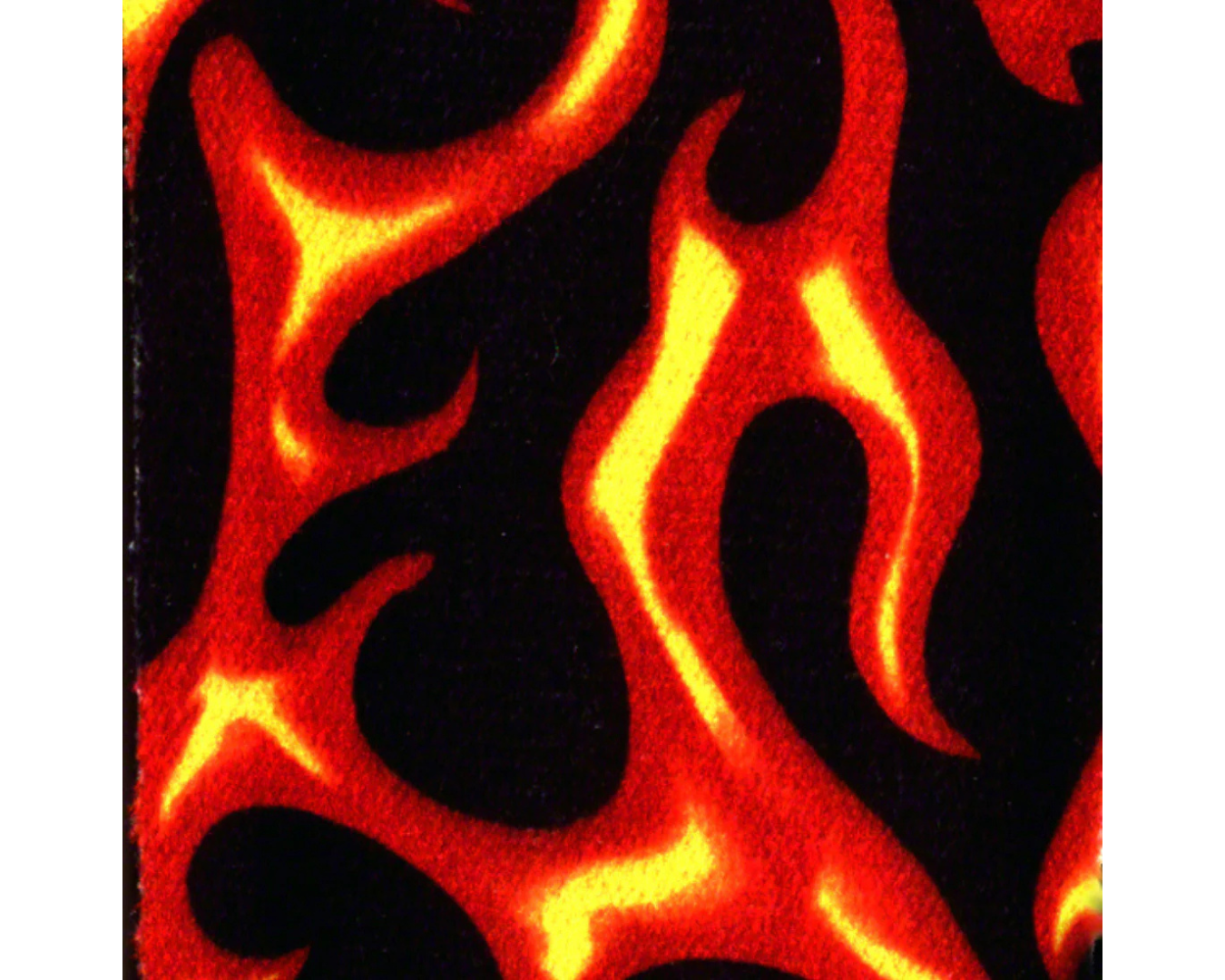 Custom Fit Velour Rear Deck Cover - Fire