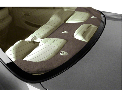 Custom Fit Velour Rear Deck Cover - Taupe