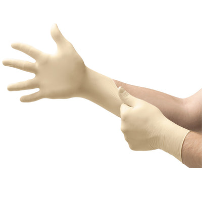Diamond Grip Latex Gloves - Medium - 100 Per Box