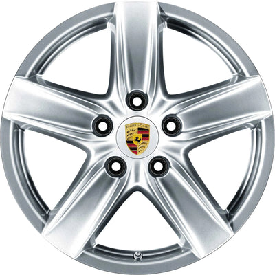 Diamond Silver Alloy Wheel - 8Jx18 - ET53 - Cayenne | 2011-2014