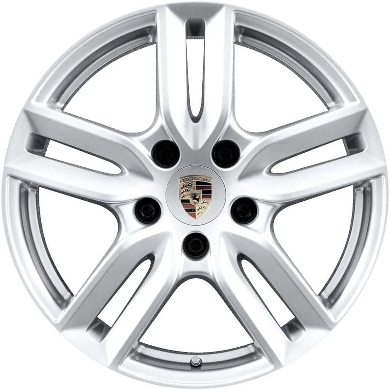 Diamond Silver Alloy Wheel - 8Jx18 - ET53 - Cayenne | 2015-2018