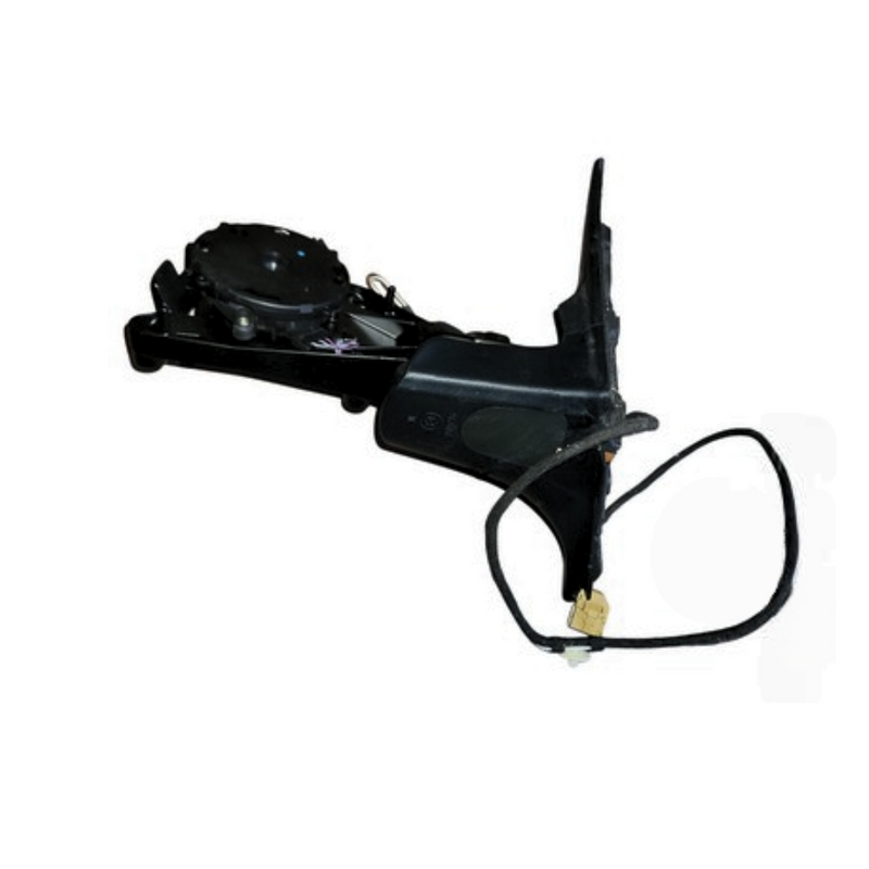 Door Mirror Mount - Left - Satin Black - Cayenne | 2003-2006