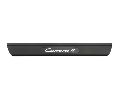 Door Sill Plate - Black - 911 | 1999-2004