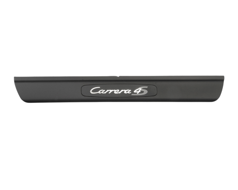 Door Sill Plate - Black - 911 | 1999-2004