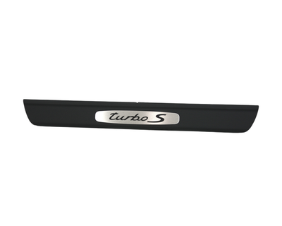 Door Sill Plate - Black - 911 | 2001-2004