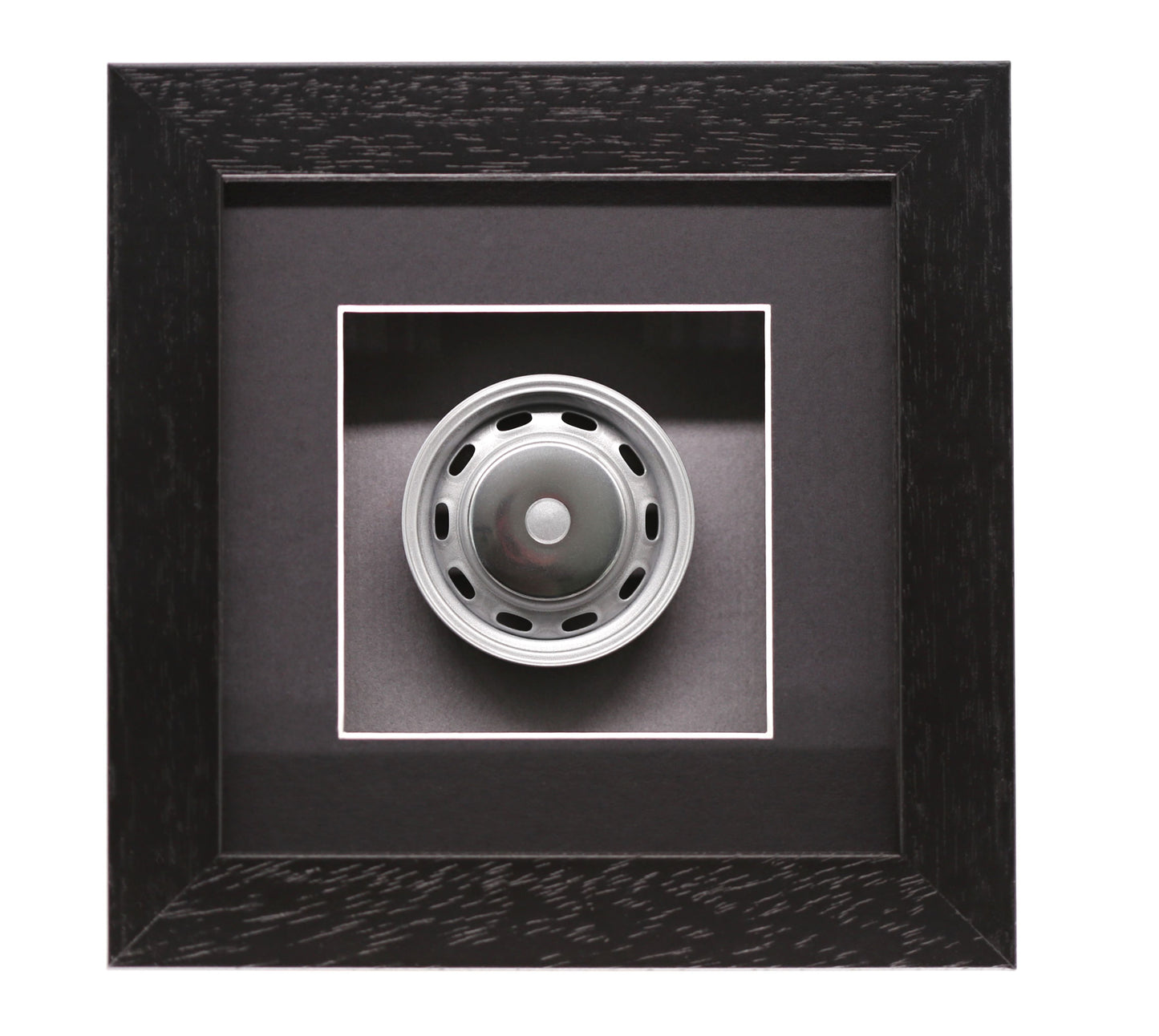 Early 911 And 912 Steel Wheel Model Porsche Art Box Framed - 1:18