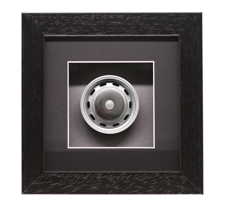 Early 911 And 912 Steel Wheel Model Porsche Art Box Framed - 1:18