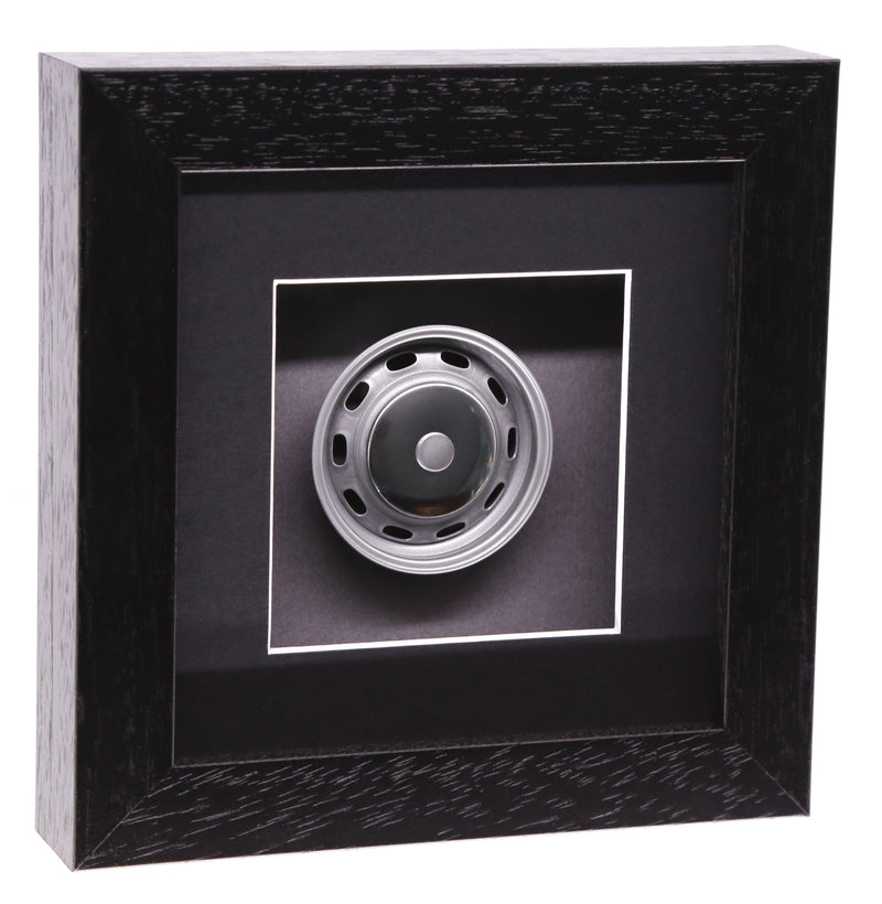Early 911 And 912 Steel Wheel Model Porsche Art Box Framed - 1:18