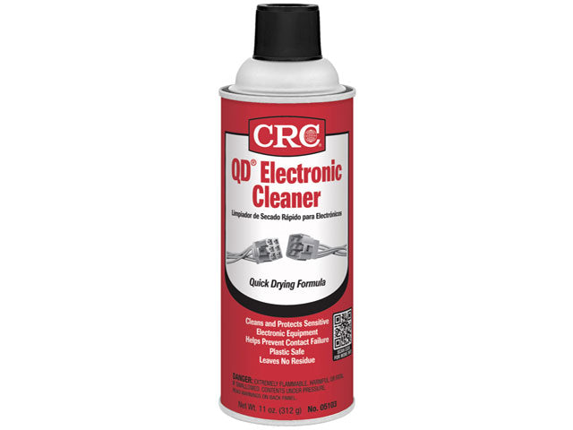 Electric Parts Cleaner - CRC QD Electronic Cleaner 11 oz. Aerosol Can 05103