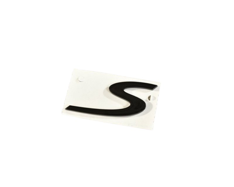 Emblem Logo - Black Glossy - Macan | 2019-2025