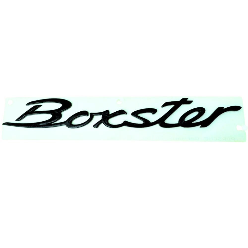 Emblem Logo - High Gloss Black - Boxster | 2015-2016