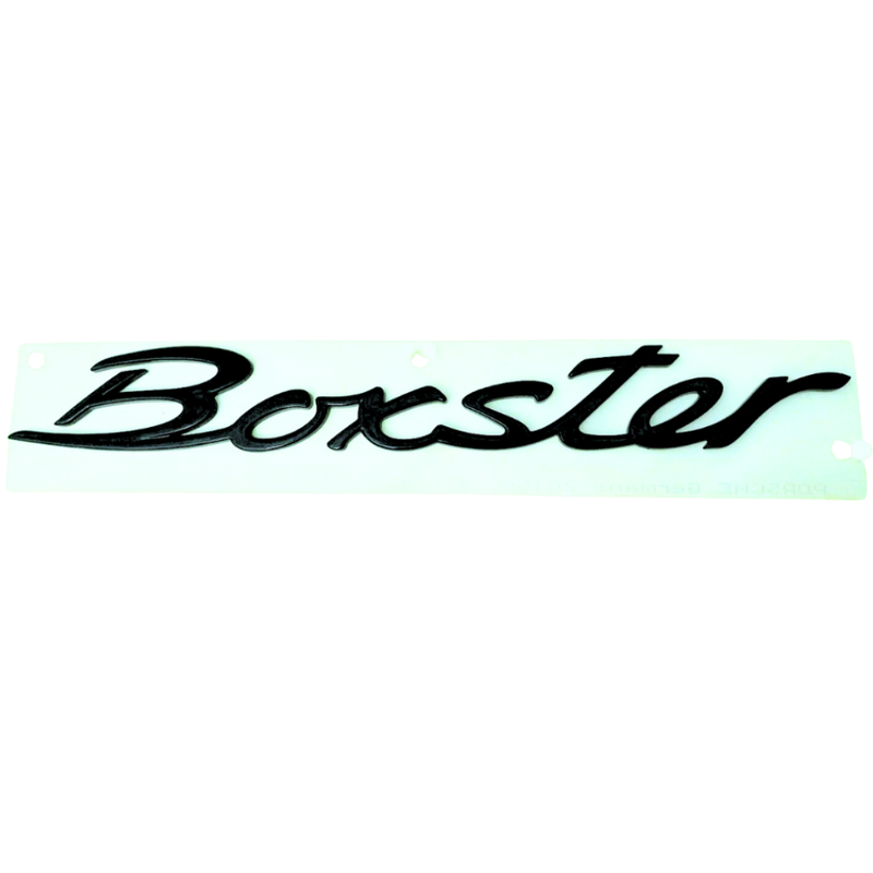 Emblem Logo - High Gloss Black - Boxster | 2015-2016