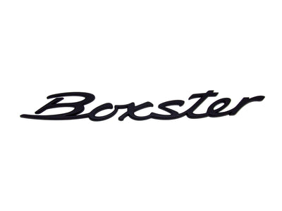 Emblem Logo - Matt Black - Boxster | 2011-2012
