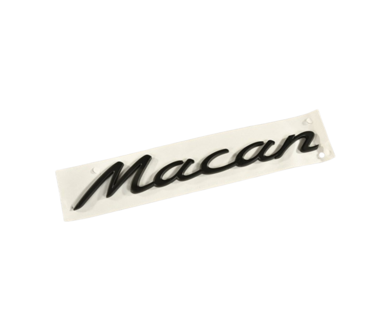Emblem Logo - Matt Black - Macan | 2019-2025