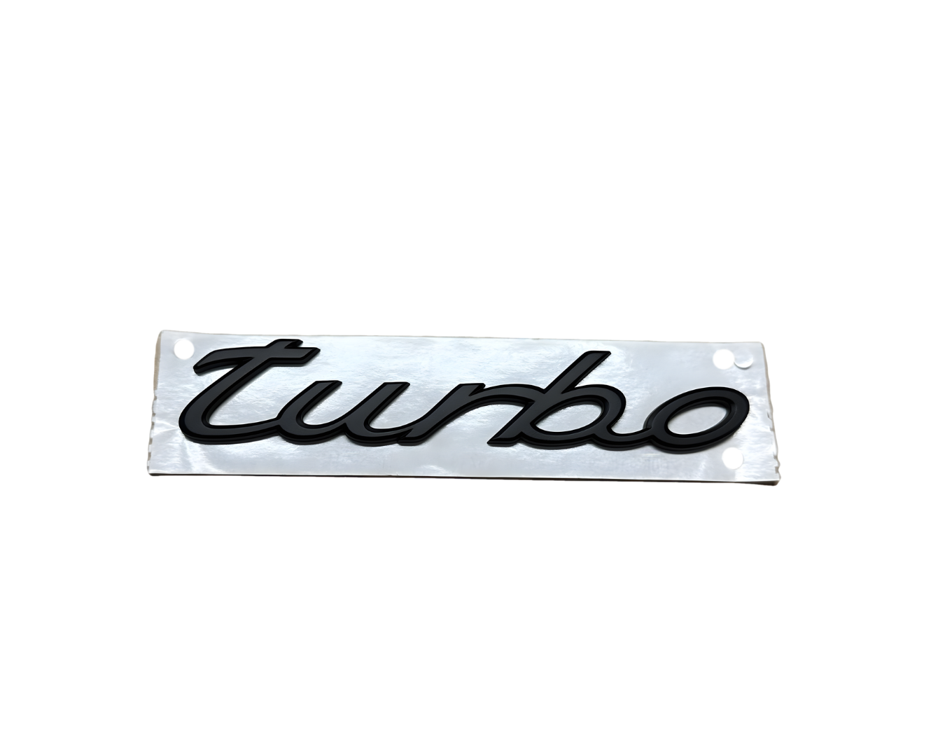 Emblem Logo - Matte Black - Macan | 2019-2025