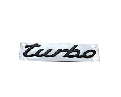 Emblem Logo - Matte Black - Macan | 2019-2025
