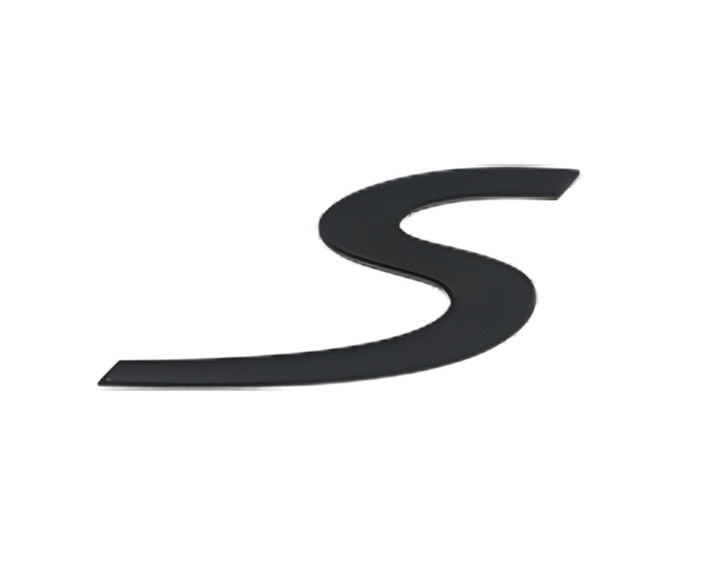 Emblem Logo - Matte Black - Macan | 2019-2025