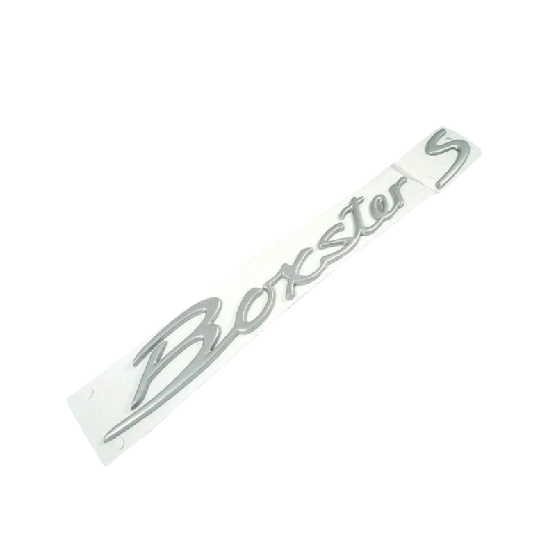 Emblem Logo - Satin Aluminium - Boxster | 2005-2012