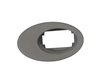 Emergency Light Switch Rosette - Graphite Grey - 911 | 1999-2004