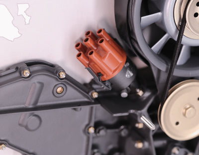 Engine 911 Model Magnesium Engine Cutaway Porsche Art Box Framed