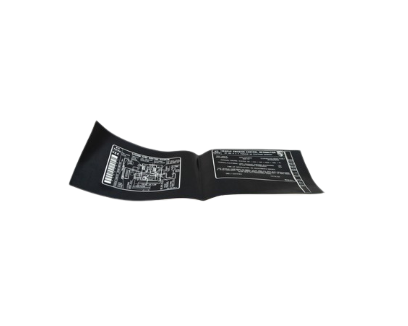 Engine Data Sticker - 911 | 2001-2004