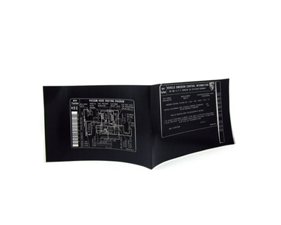 Engine Data Sticker - 911 | 2001-2004