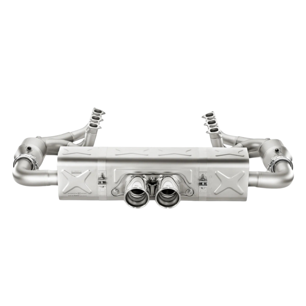 Evolution Line Right Header - Titanium - 911 | 2022-2025