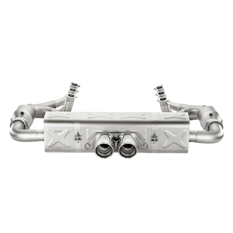 Evolution Line Right Header - Titanium - 911 | 2022-2025