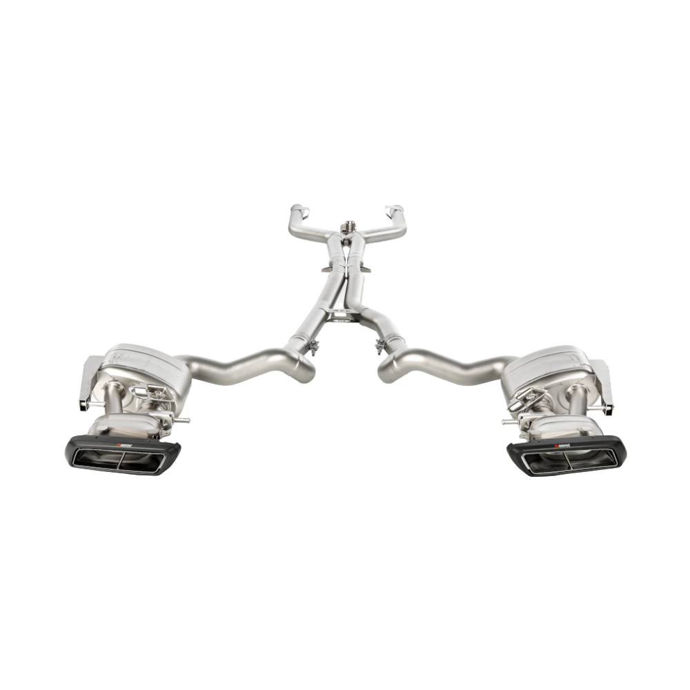 Evolution Link Pipe Set - Titanium - C63 | 2015-2018