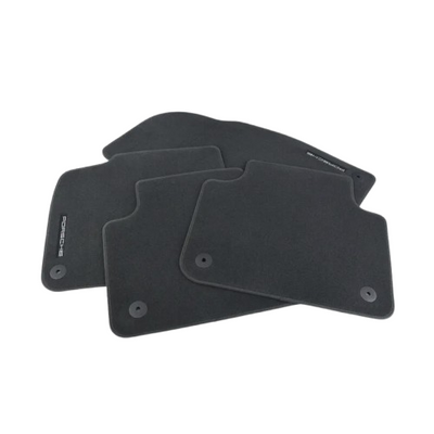 Floor Mat Set - Black - Cayenne | 2018-2020