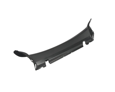 Front Bumper Air Guide - Center - Matt Black - Cayman | 2020-2025