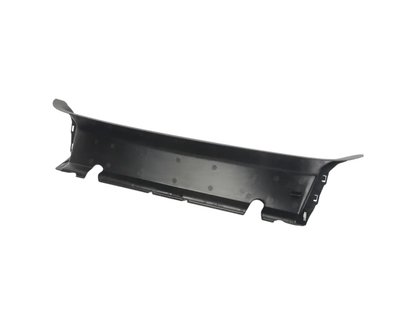 Front Bumper Air Guide - Center - Matt Black - Cayman | 2020-2025