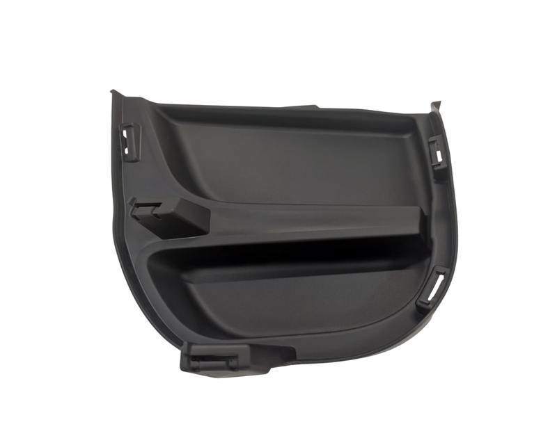 Front Bumper Air Guide - Closed Right - Black - Macan | 2017-2018