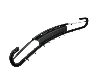 Front Bumper Air Inlet Trim - Satin Black - 911 | 2001-2004