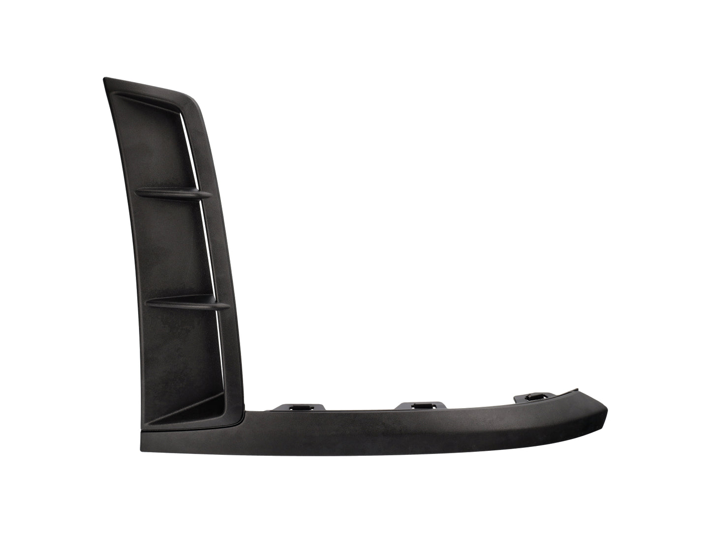 Front Bumper Side Spoiler - Left - Matt Black - Cayman | 2020-2023