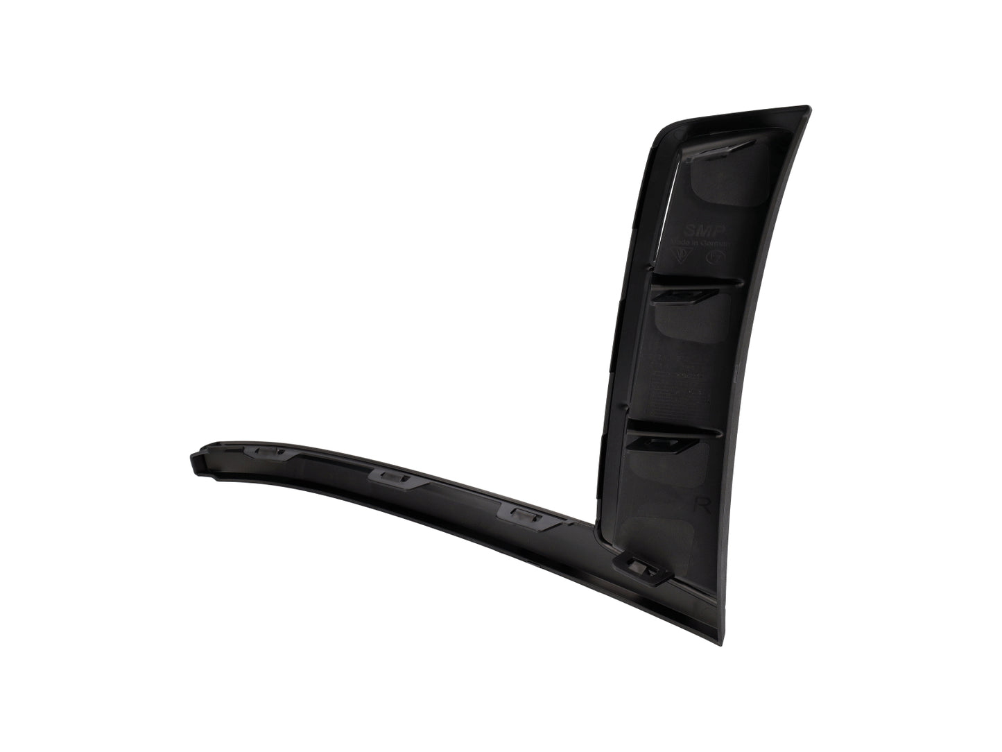 Front Bumper Side Spoiler - Left - Matt Black - Cayman | 2020-2023