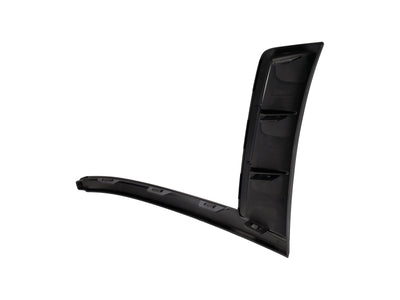 Front Bumper Side Spoiler - Left - Matt Black - Cayman | 2020-2023