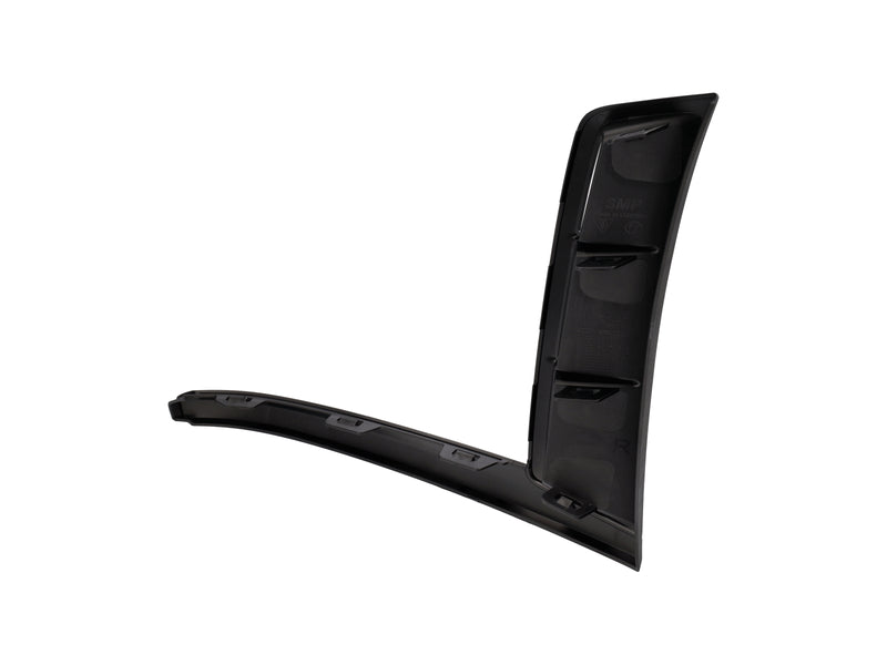 Front Bumper Side Spoiler - Left - Matt Black - Cayman | 2020-2023