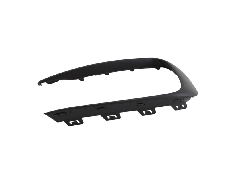 Front Bumper Side Trim - Left - Matt Black - Macan | 2022-2025