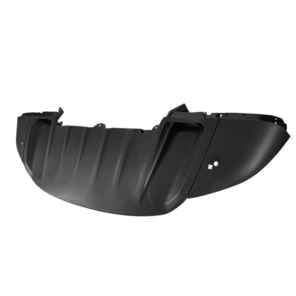 Front Bumper Spoiler - Satin Black - Cayenne | 2015-2018