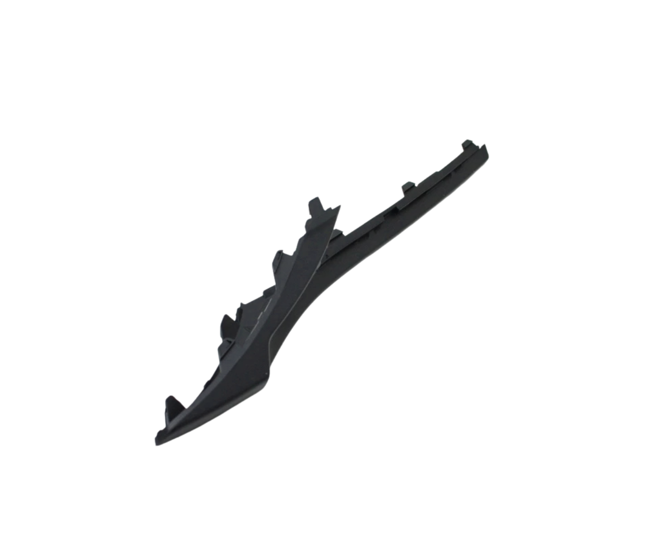 Front Bumper Upper Disc - Right - Matt Black - Macan | 2019-2021