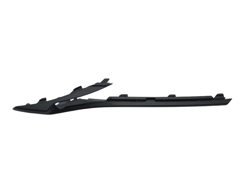 Front Bumper Upper Disc - Right - Matt Black - Macan | 2019-2021