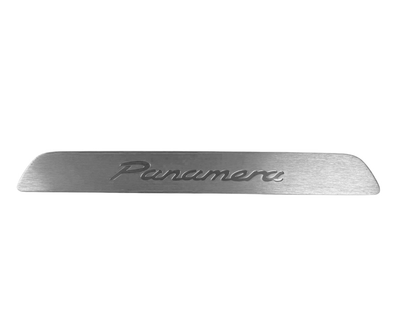 Front Door Sill Plate - Aluminium Brushed - Panamera | 2010-2016