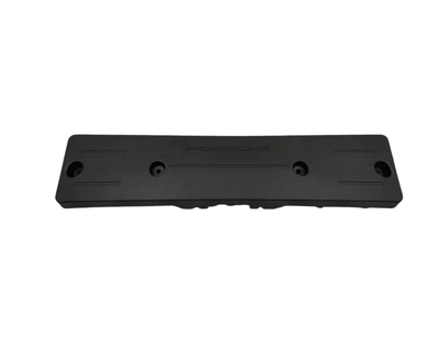 Front Licence Plate Holder - Matt Black - Taycan | 2020-2023
