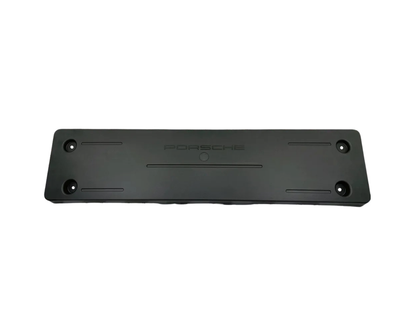 Front Licence Plate Holder - Matt Black - Taycan | 2025-2026